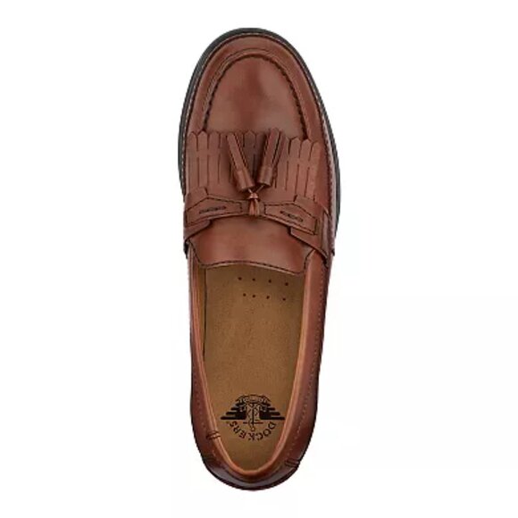 Dockers Sinclair Leather Dress Casual Tassel Loafer Shoes, Antique Brown, 8.5 main image 8